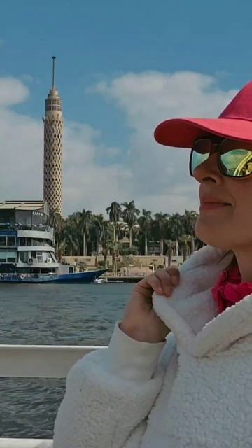 прогулка на катере #Каир #Африка #travelvlog #atmosfera