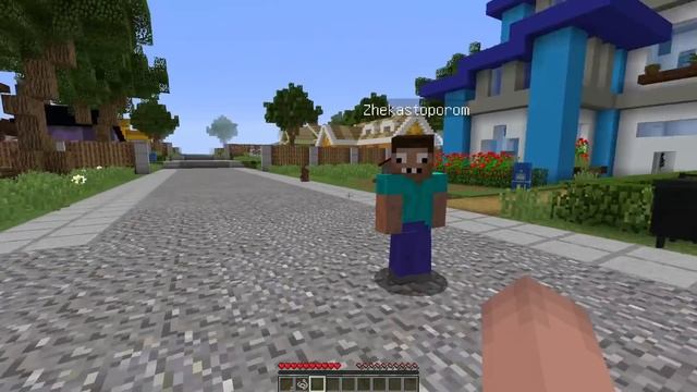 ГРИФЕР ПОЙМАЛ НУБА И ПРО В ЛОВУШКУ МАЙНКРАФТ ! НУБИК В ГОРОДЕ И ТРОЛЛИНГ В MINECRAFT Дак Плей