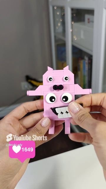 Как построить LEGO монстров из Garten of Ban Ban #shorts #tutorial #lego #animals #bricklady