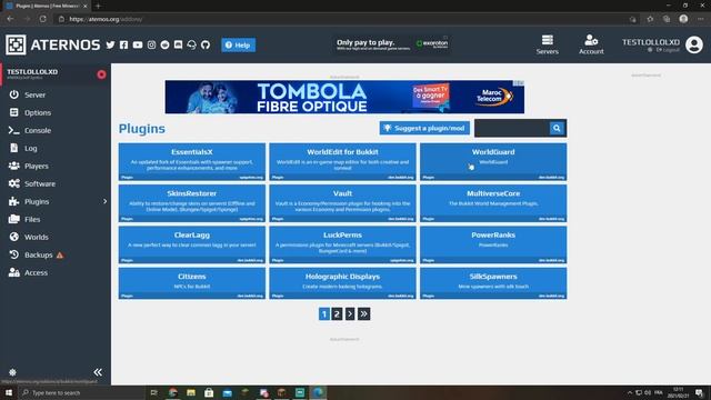 How to Add Plugins in your Aternos Minecraft Server So Easy!