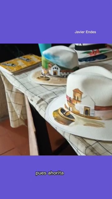 pintando sombreros para boyaca #shorts #aprenderapintar #sombrerospintadosamano