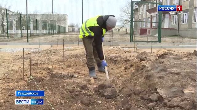 В селе Гвардейское Первомайского района благоустроят сквер Дружбы