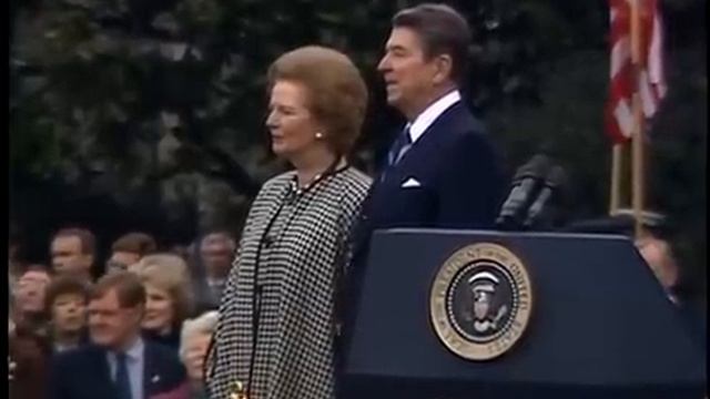 President Reagans Remarks Welcoming British Prime Minister Thatcher on November 16 1988_