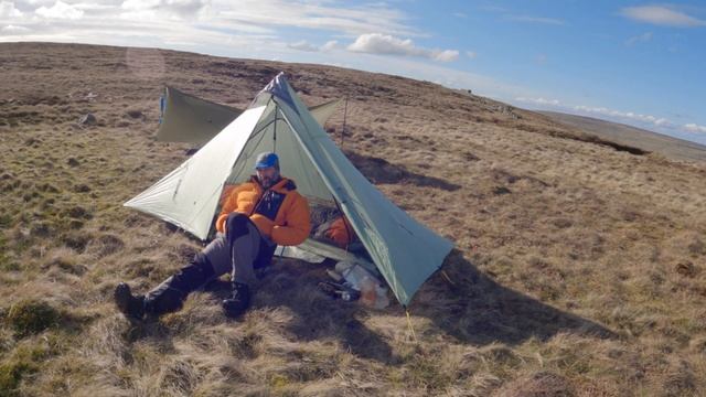 Ultralight Wild Camping with the Aluxe Polartouche Tarp & Zpacks Sub Nero Yorkshire Dales 2022