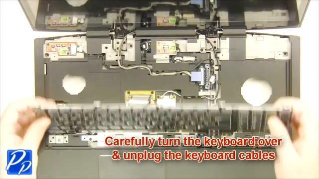 Dell AlienWare M17xR4 Bottom Base Replacement Video Tutorial