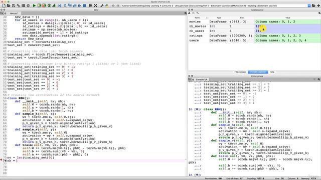 014 Step 11 - How to Set Up an RBM Model Choosing NV, NH, and Batch Size Parameters*18