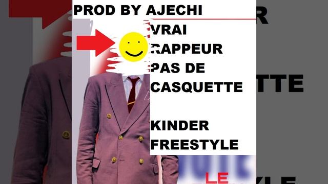 VRAI RAPPEUR PAS DE CASQUETTE - KINDER FREESTYLE (prod by kanye weei x kanye west x john)