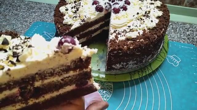 ☑️Торт " Зимняя Вишня " Наслаждение в каждом кусочке