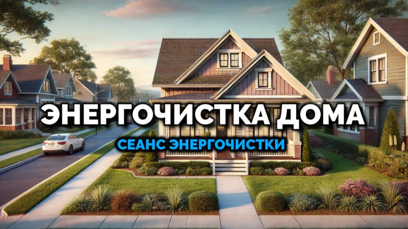 ЭНЕРГОЧИСТКА ДОМА: СЕАНС ЭНЕРГОЧИСТКИ