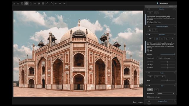 How to fix optical distortions with one click with Perspective Efex in Nik Collection 3