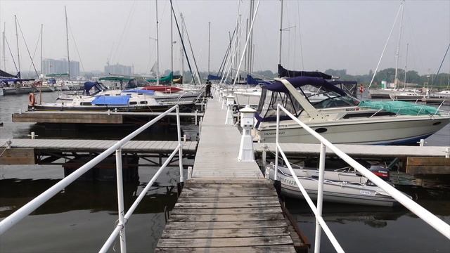 Lake Ontario. Cobourg to Whitby Yacht Club.  A great place to stop over. Lots to do in the area.