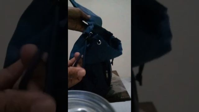 unboxing tas Converse original bag wrinkle Navy