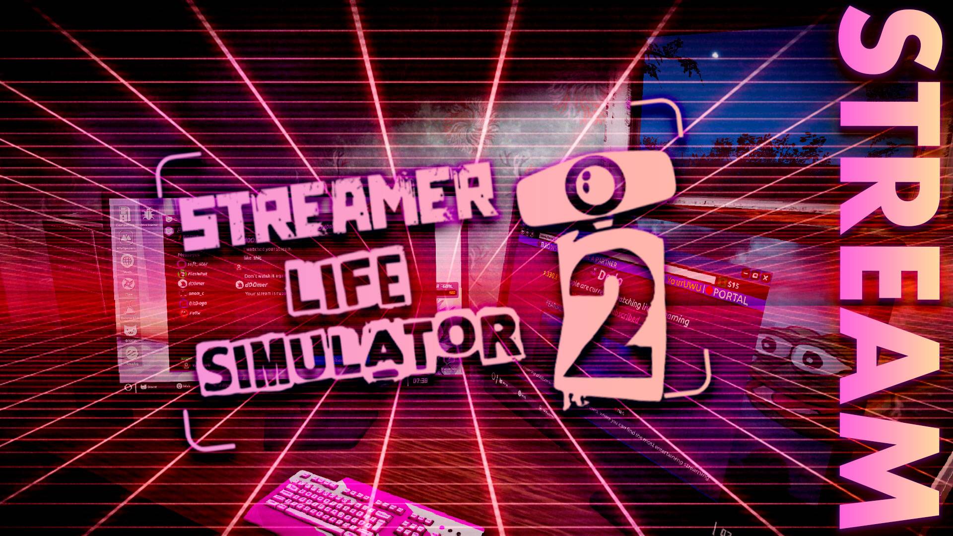 Покоряем мир стриминга в Streamer Life Simulator 2! ► Streamer Life Simulator 2 ► #gone play