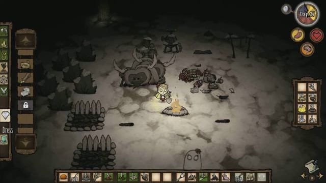 Пропускаем зиму? Поспал-поел (Don't Starve | Wendy | 27-29) Часть 22