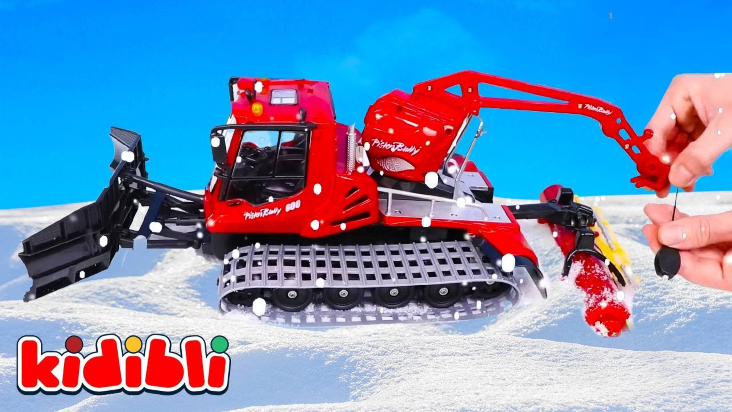 Заснеженные дороги и снегоочистители для детей! ❄️🚗 Познавательные приключения на зимних