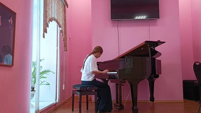Никифорова Арина, И. Бах Двухголосная инвенция d moll
