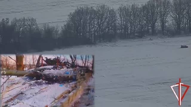 🛫💥⚡Спецназ Росгвардии уничтожил танк ВСУ в Курской области