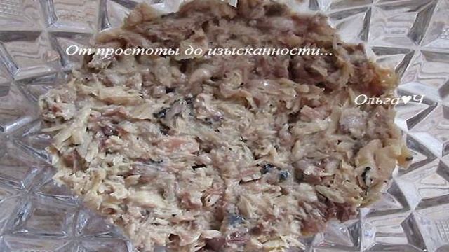 Салат Мимоза с сыром