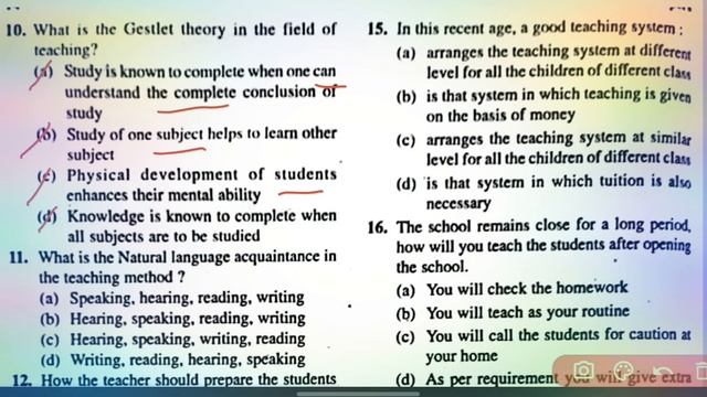 Wb Primary tet 2022 ll Child Development & Pedagogy Practice set ll Mock test 😀 @Wasim Academy