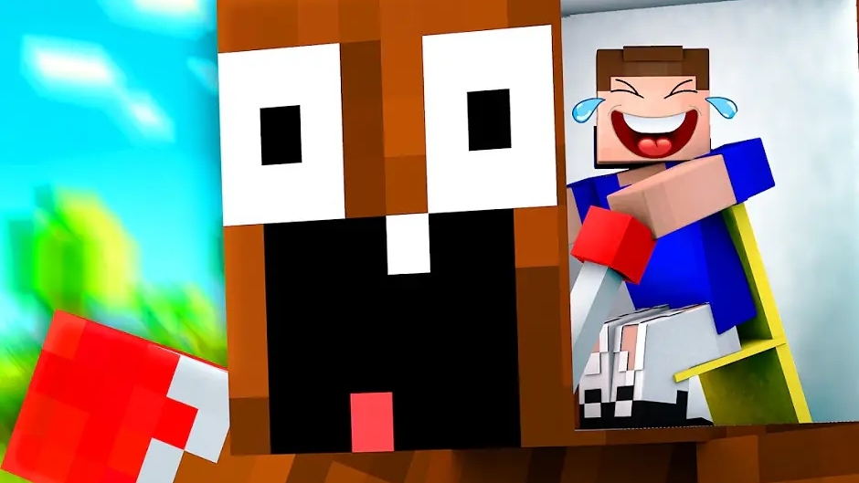 Я Управляю Своим ДРУГОМ 24 ЧАСА Майнкрафт!