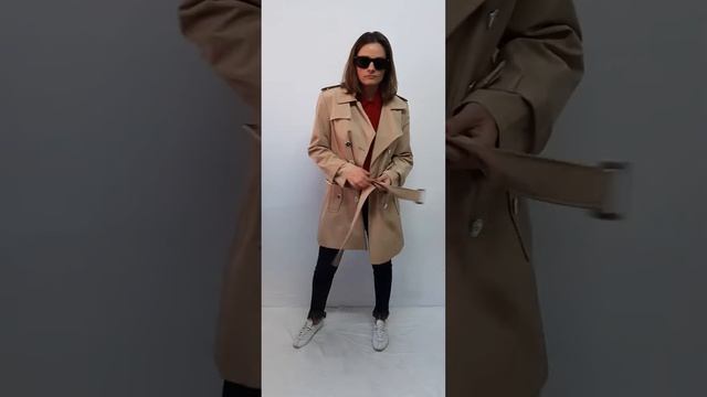 Trench Calvin Klein beige