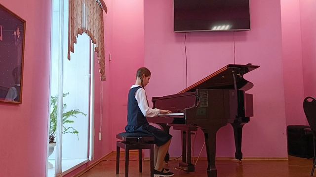 Тужилкина Софья, И. Бах Маленькая прелюдия g moll