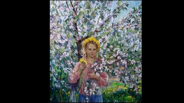 Песни жаворонков снова.. Алексей Плещеев.