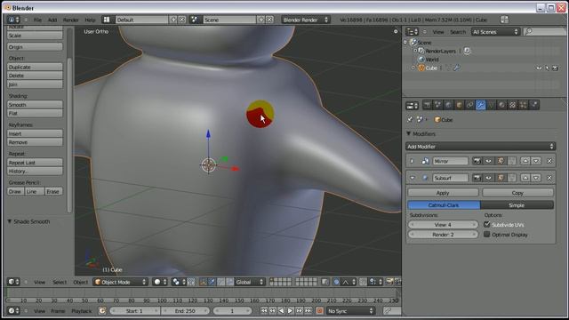 Blender für Anfänger #3 - Modellieren (4/4)