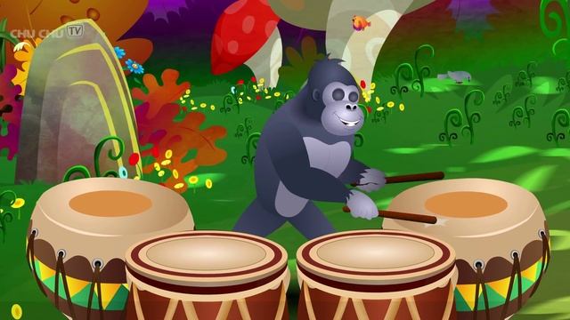 Five Little Monkeys Jumping On The Bed | Part 3 - The Smart Monkeys | ChuChu TV Kids Songs