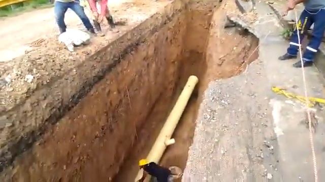 Trench collapse