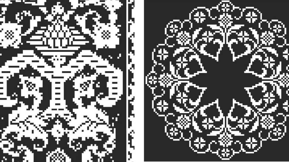 Art Deco (Арт-деко). Рукоделие, вышивка, вязание. Подборка №115. СТАРИННЫЕ СХЕМЫ.