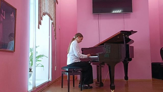 Маскаева Ульяна, Ф. Бах "Фантазия"