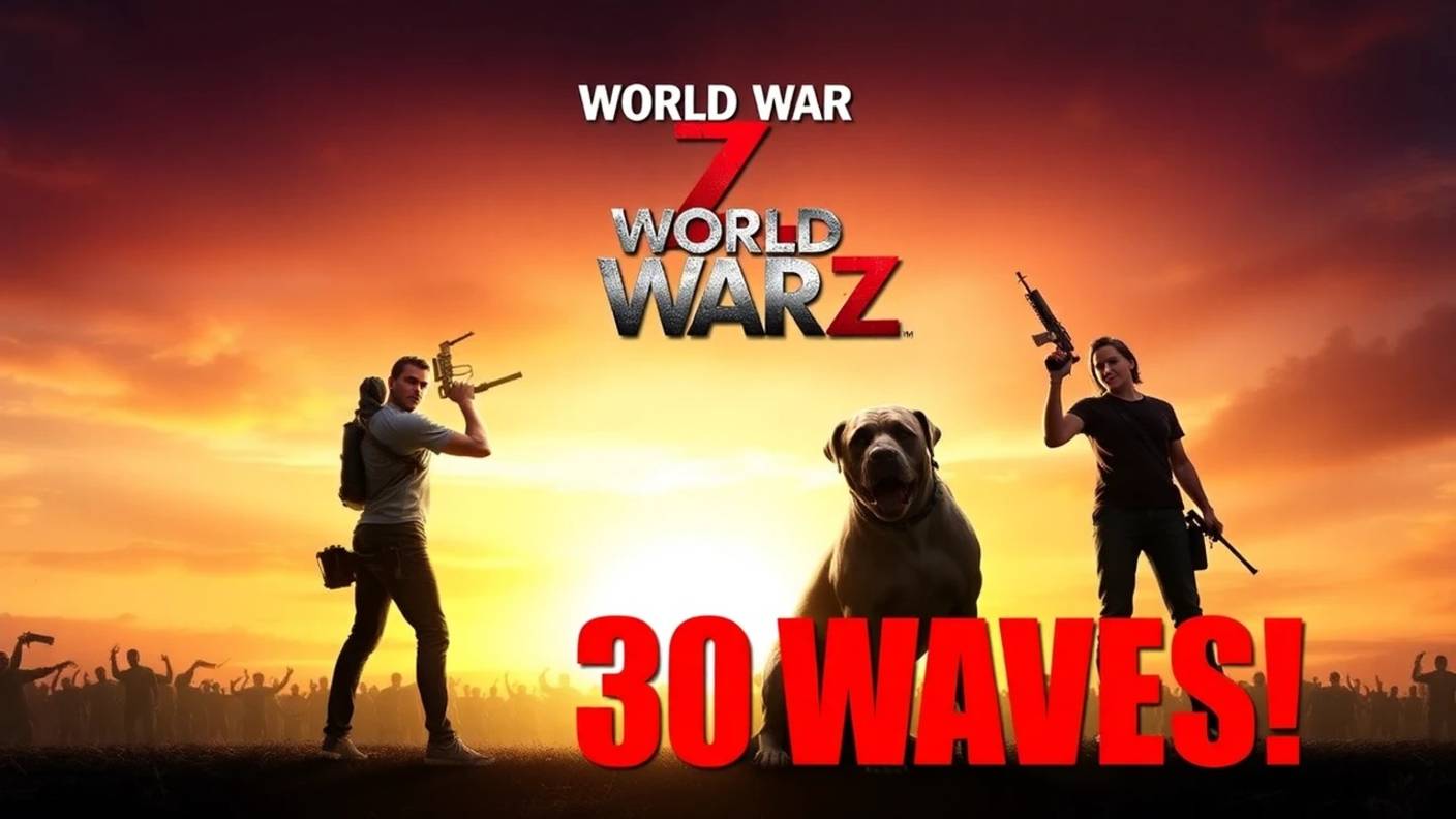 СМОЖЕМ ЛИ МЫ ПЕРЕЖИТЬ БОЛЕЕ 30 ВОЛН МИРОВОЙ ВОЙНЫ Z? CAN WE SURVIVE 30+ WAVES IN WORLD WAR Z?