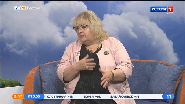 Утро России В гостях Галина Сыроватка, директор ГАУК ГМТНК  Забайкальские узоры . Гастроли в Сочи