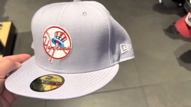 New York Yankees New Era 59FIFTY Fitted Hat Grey