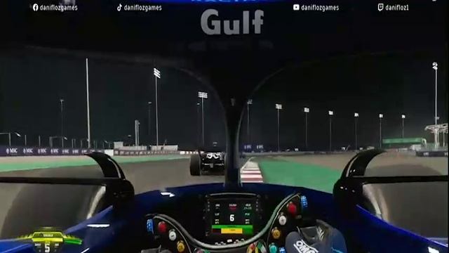 ⚡️ Борьба за первую позицию! QATAR GP (Race) в F1 2023 Career Mode! 🏁