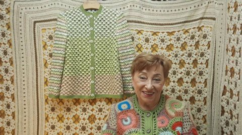 Жакет "Клевер". Мастер-класс по вязанию крючком от О. С. Литвиной.