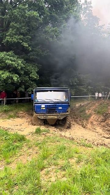 TATRA 6×6 упал встал