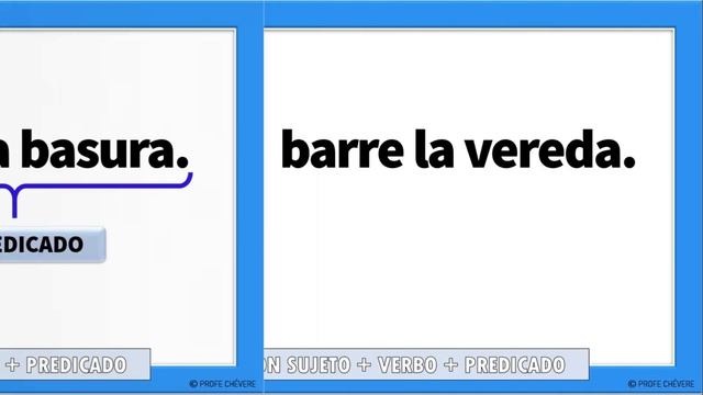 10 Ejemplos De Oraciones con SUJETO VERBO PREDICADO I Sujeto +📗😄 Verbo + Predicado
