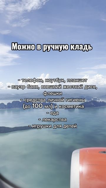 Что нельзя брать в ручную кладь на борт самолета?