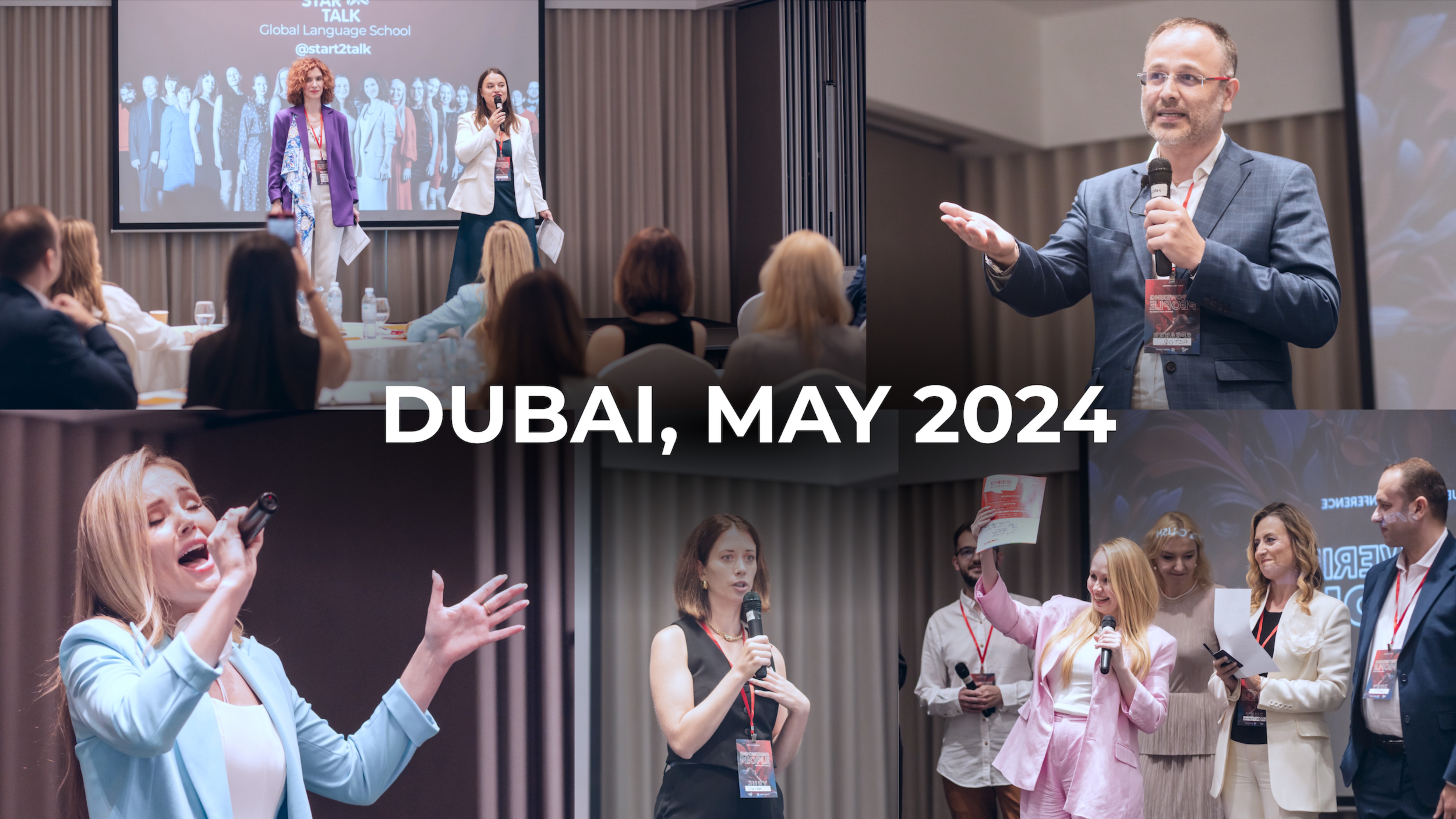 Public Talk Conference. Empowering People in Dubai, May 2024