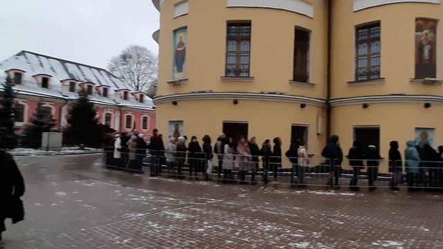 24.01.2020. Москва. Покровская церковь. Мощи Святой Матроны Московской.