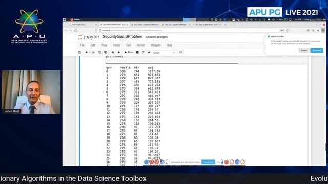 Webinar -  Evolutionary Algorithms in the Data Science Toolbox