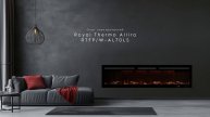 Камин Royal Thermo Allira 70 - встраиваемый в нишу электрический очаг