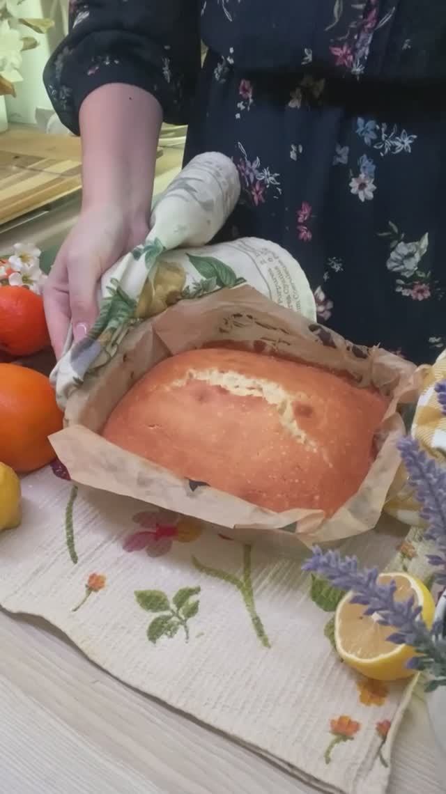 Лимонный кекс 🍋