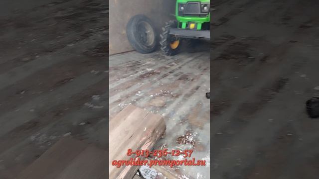 Трактор Рустрак Р5 (18л.с.) выгрузка в с. Родино, Алтайский край