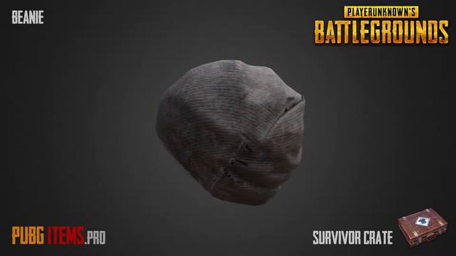 Beanie (Black) | PUBG Item Showcase