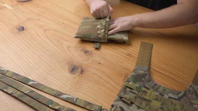 Side Armor Bag and Cap Setup