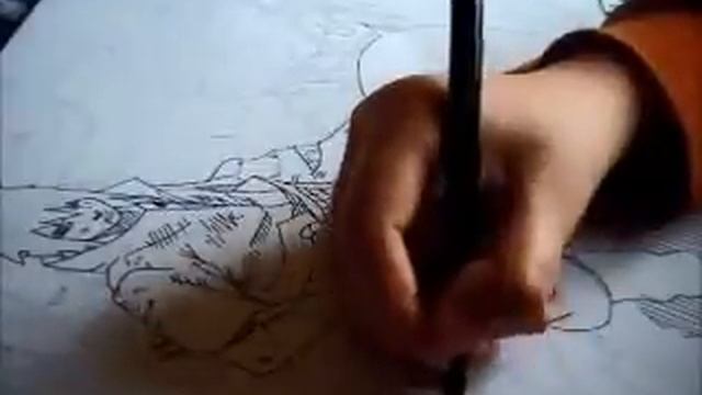 Speed Drawing Naruto And Sasuke -naruto manga 673