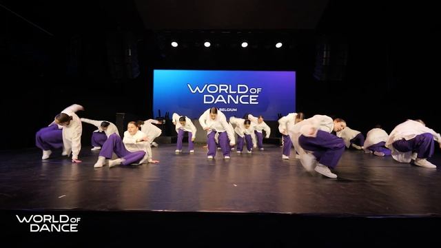 B-ONE  Upper Team Division  World of Dance Belgium 2025